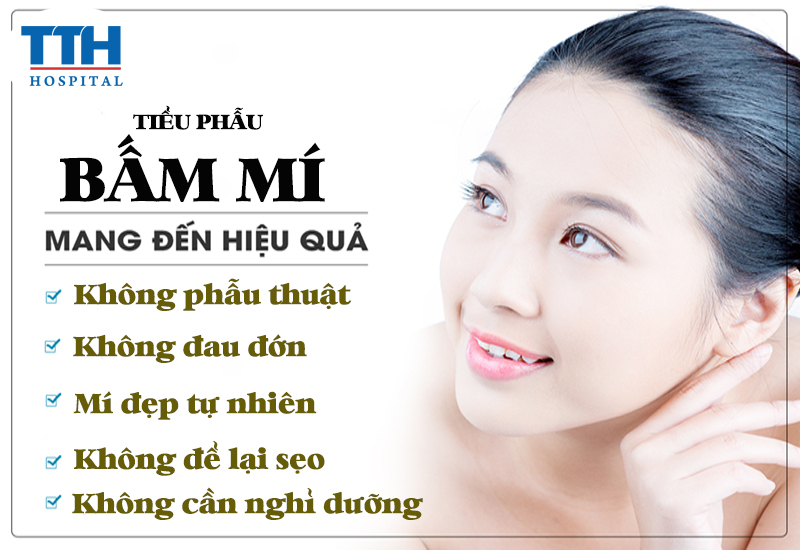 Nhấn mí Hàn Quốc tại Bệnh viện Thái Thượng Hoàng là giải pháp tối ưu