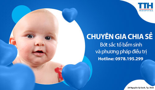 Bớt sắc tố bẩm sinh và phương pháp điều trị