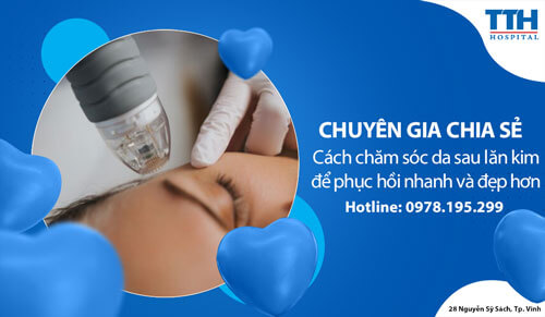 Cách chăm sóc da sau lăn kim để phục hồi nhanh và đẹp hơn