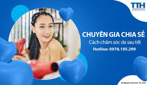 Cách chăm sóc da sau tết