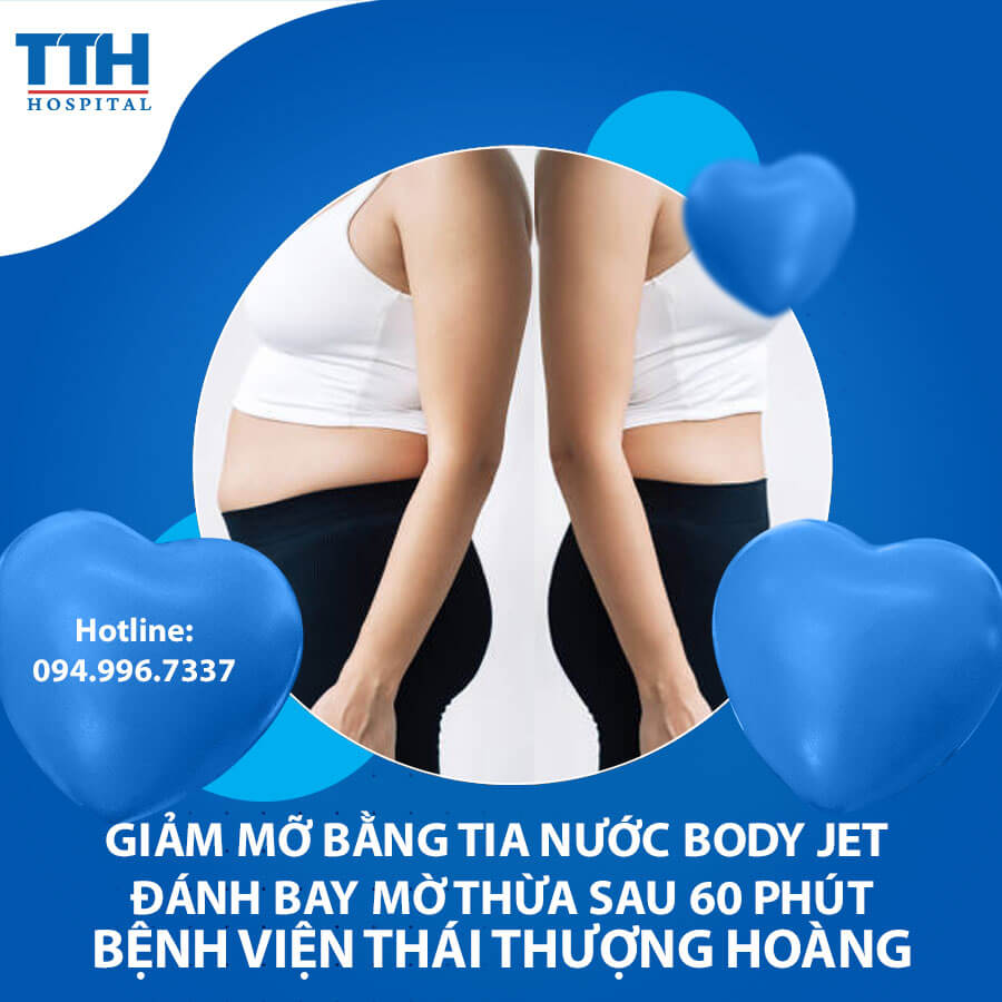 Giảm mỡ bằng tia nước Body Jet - đánh bay mờ thừa sau 60 phút