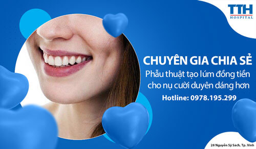 Phẫu thuật tạo lúm đồng tiền cho nụ cười duyên dáng hơn