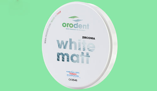 Răng Sứ Orodent White Matt Zirconia – Độ Bền Hoàn Hảo