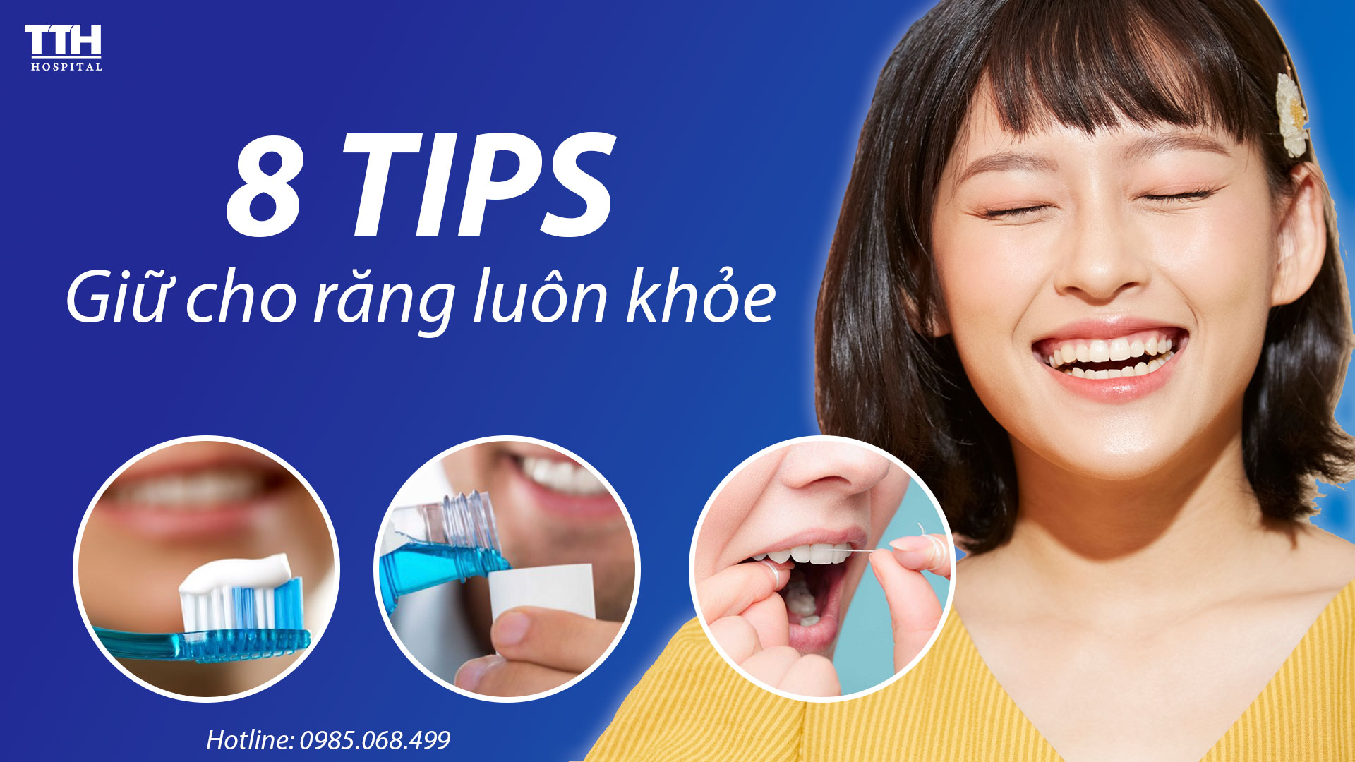 8 Tips giữ cho răng luôn khỏe