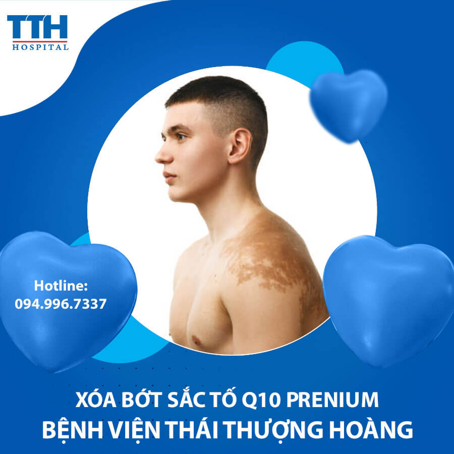 Xóa bớt sắc tố Q10 Prenium